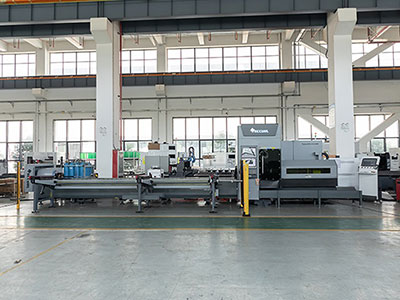 Medium-heavy Three-chuck Tube Laser Cutting Machine, BK Series