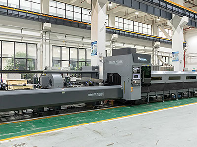 Medium-heavy Three-chuck Tube Laser Cutting Machine, BK Series