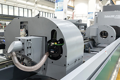 Medium-heavy Three-chuck Tube Laser Cutting Machine, BK Series